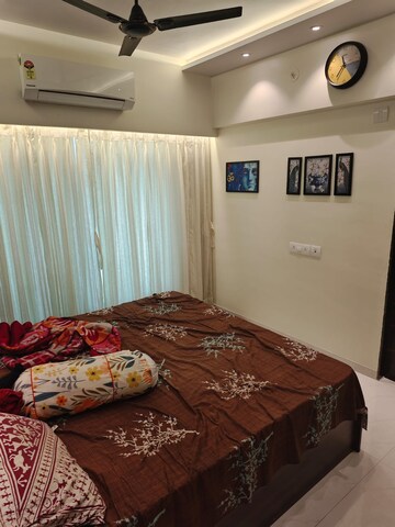 Bedroom in 3 BHK Apartment at Lotus Sky Garden, Malad West – for Rent