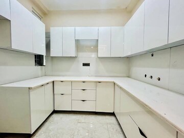 Kitchen in 3 BHK Builder Floor at Green Fields Colony – for Sale