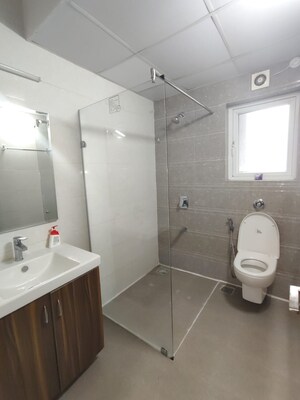 Bathroom in 3 BHK Apartment at Trendset Jayabheri Elevate, Madhapur – for Sale