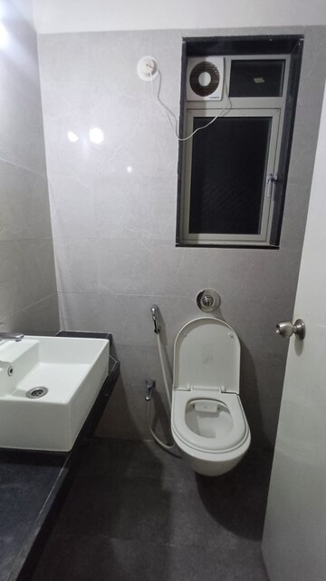 Bathroom in 2 BHK Apartment at Ashar Metro Towers, Vartak Nagar – for Rent