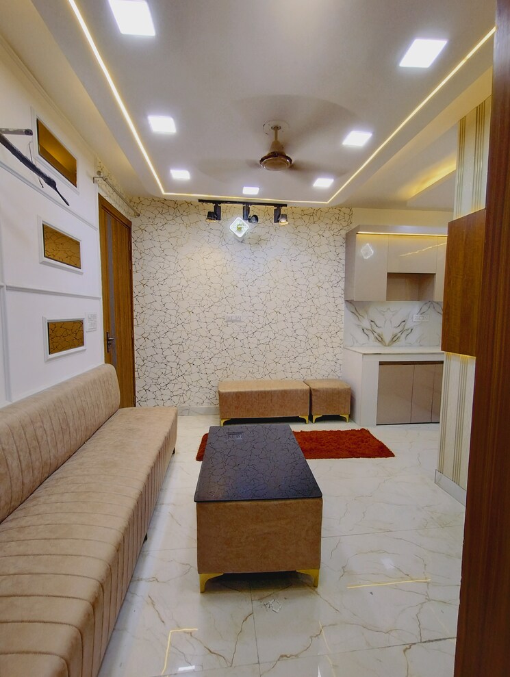 Living Room, dwarka mor 2 Bedroom 550 Sq.Ft. Builder Floor In Dwarka Mor Delhi 8645830