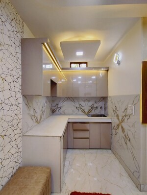 Kitchen in 2 BHK Builder Floor at Dwarka Mor – for Sale