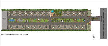 Master Plan in 3 BHK Apartment at Green Valley Residencia, Ghazipur – for Sale
