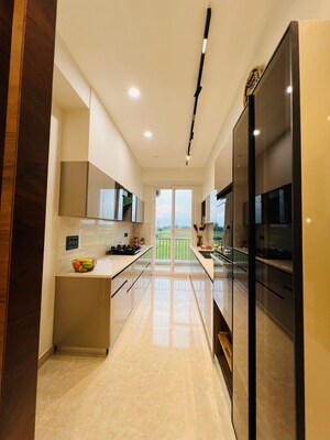 Kitchen in 3 BHK Apartment at Patiala Road – for Sale