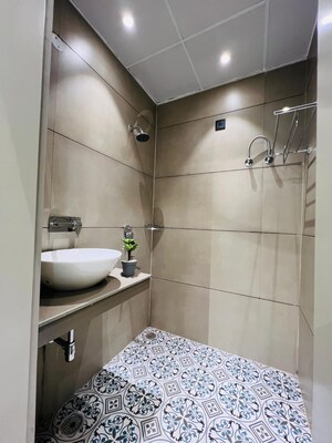 Bathroom in 3 BHK Apartment at Patiala Road – for Sale