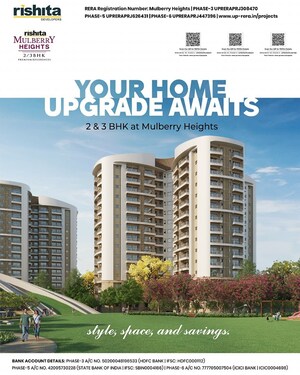 2 BHK Apartment For Sale in Rishita Mulberry Heights, Sushant Golf City