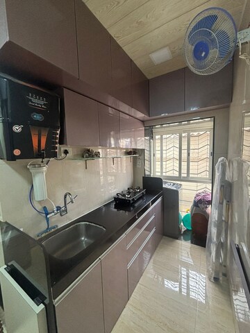 Kitchen in 1 RK Apartment at Bandra West – for Rent