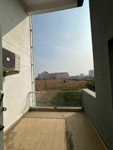 Balcony in 2 BHK Apartment at Chaphalkar Elina Living, Mohammadwadi – for Rent