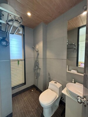 Bathroom in 3 BHK Apartment at Red Brick IBIS, Kandivali West – for Sale