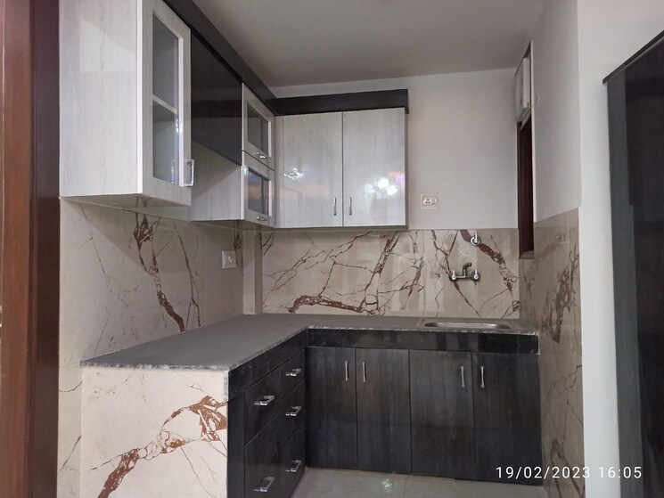 Kitchen, malviya nagar 3 Bedroom 900 Sq.Ft. Builder Floor In Malviya Nagar Delhi 8646844