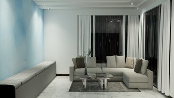 Living Room in 4 BHK Apartment at Sri Fortune One, Banjara Hills – for Rent