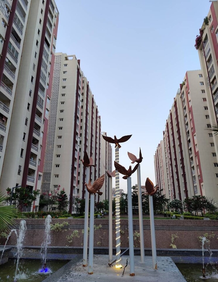 Exterior View, my-home-vihanga 3 Bedroom 1690 Sq.Ft. Apartment In Gachibowli Hyderabad 8647168