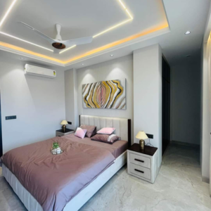Bedroom in 3 BHK Builder Floor at Raj One Good Earth, Fazilpur Jharsa – for Sale