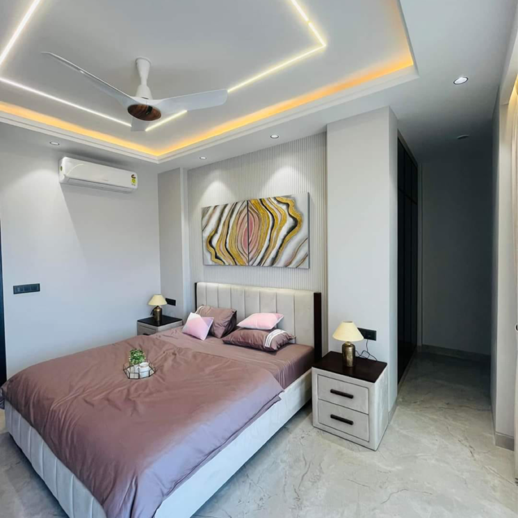 Bedroom, raj-one-good-earth 3 Bedroom 180 Sq.Ft. Builder Floor In Fazilpur Jharsa Gurgaon 8647197