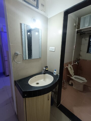 Bathroom in 2 BHK Apartment at Touchstone Apartment, Balewadi – for Rent