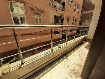 Balcony in 3 BHK Builder Floor at Palm Residency Chhatarpur, Chattarpur – for Rent