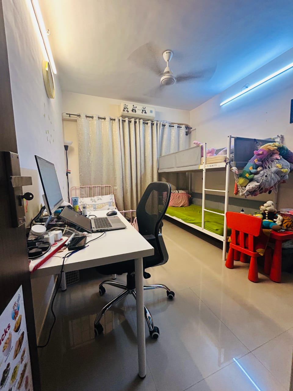 2 BHK + Study Room 1270 Sq.Ft. Apartment in Suvidha Jewel