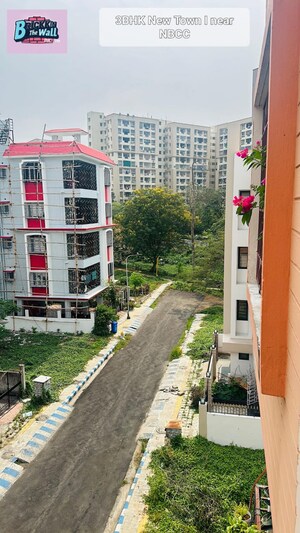 3 BHK Builder Floor – Exterior View View at New Town Action Area 1 - for Sale