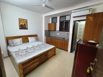 Bedroom in 1 RK Builder Floor at SS 100, Sector 49 – for Rent