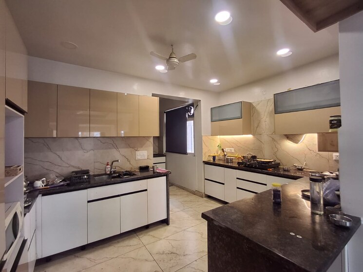 Kitchen, nk-sharma-savitry-greens 3.5 Bedroom 1950 Sq.Ft. Apartment In Lohgarh Zirakpur 8647380