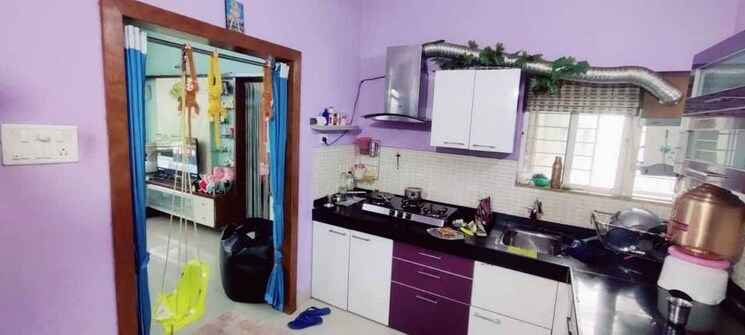 Kitchen, kumar-primrose 3 Bedroom 1250 Sq.Ft. Apartment In Kharadi Pune 8647363