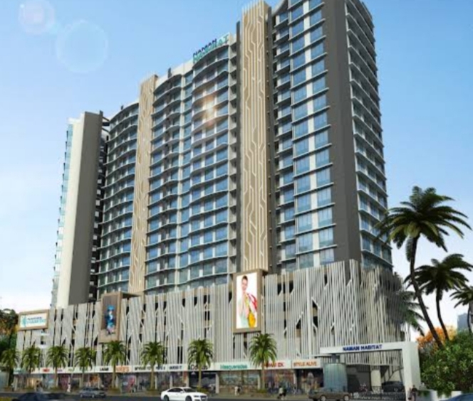 2 BHK + Pooja Room Apartment For Rent in Naman Habitat