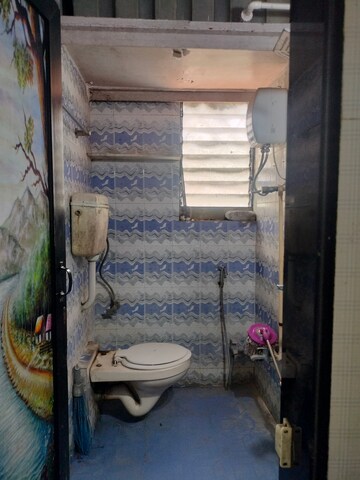 Bathroom in 1 BHK Apartment at Purushottam Plaza, Kasarvadavali – for Rent