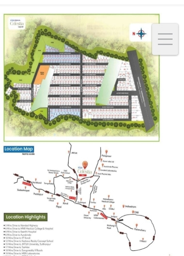 Master Plan, rudraram 3.5 Bedroom 167 Sq.Yd. Villa In Rudraram Hyderabad 8647480