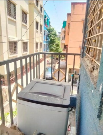 Balcony in 2 BHK Apartment at Anuj Co-Op Housing Society, Wadgaon Sheri – for Rent