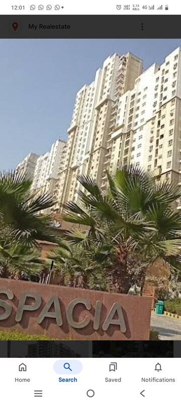 3 BHK Apartment For Rent in 3C Lotus Boulevard Espacia, Sector 100