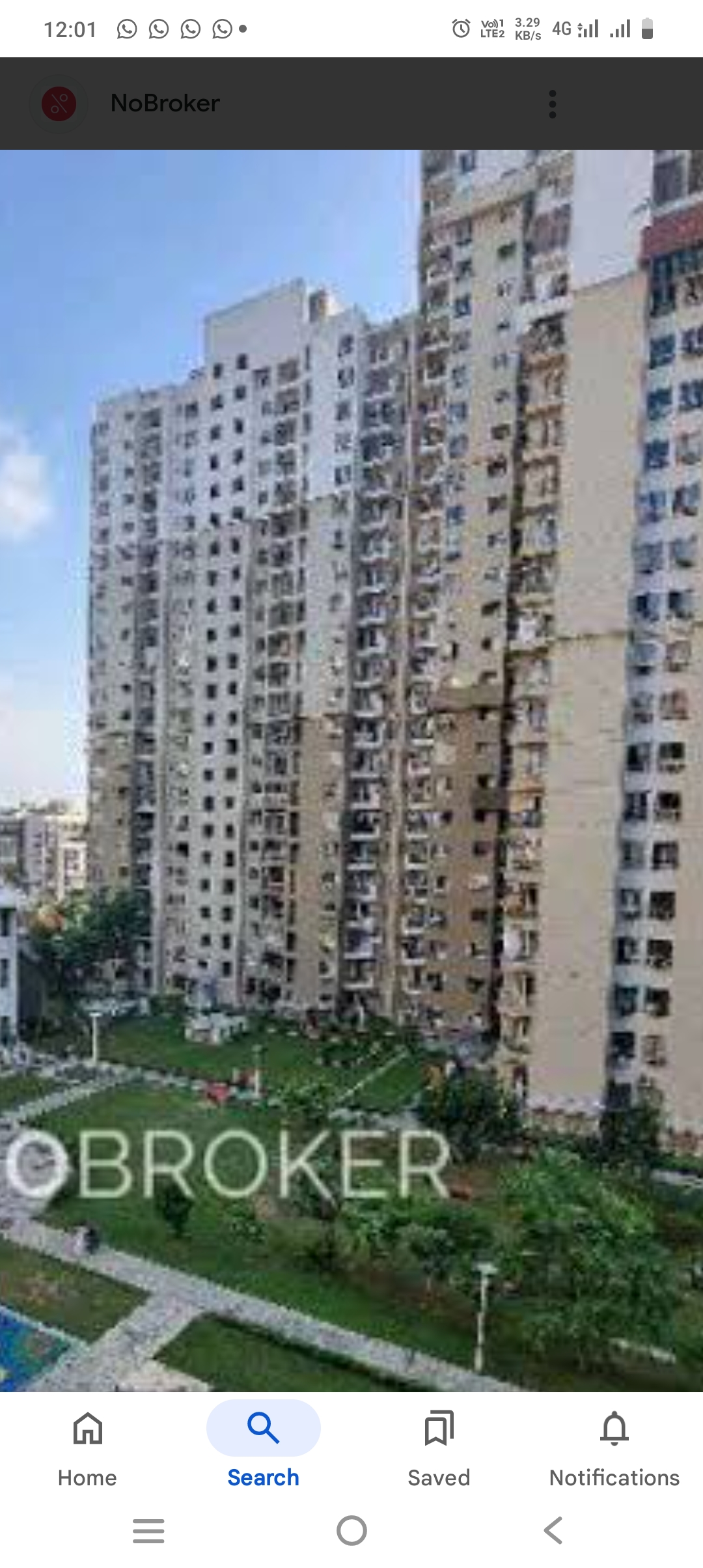 4 BHK + Pooja Room,Servant Room,Study Room,Extra Room 2560 Sq.Ft. Apartment in 3C Lotus Boulevard Espacia