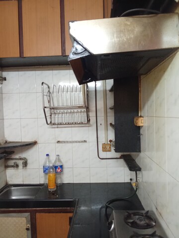 Kitchen in 1 BHK Apartment at Sagar Sangeet CHS, Borivali West – for Rent