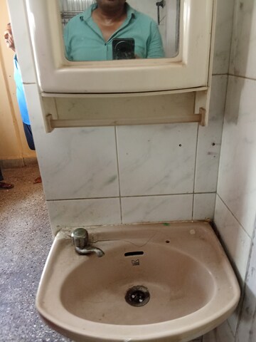 Bathroom in 1 BHK Apartment at Sagar Sangeet CHS, Borivali West – for Rent
