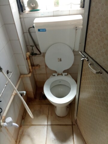 Bathroom in 1 BHK Apartment at Sagar Sangeet CHS, Borivali West – for Rent