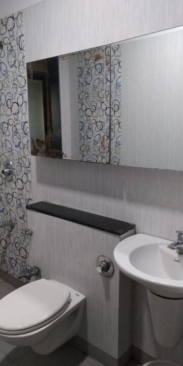 Bathroom in 2 BHK Apartment at Kini Tower, Virar West – for Rent