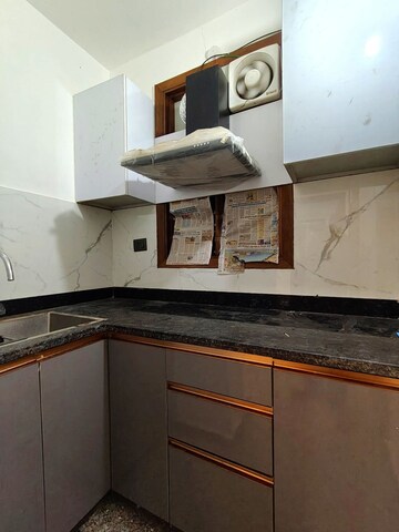 Kitchen in 1 BHK Builder Floor at Saket – for Rent