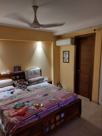 Bedroom in 4 BHK Builder Floor at East Of Kailash – for Rent