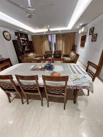 Living Room in 4 BHK Builder Floor at East Of Kailash – for Rent