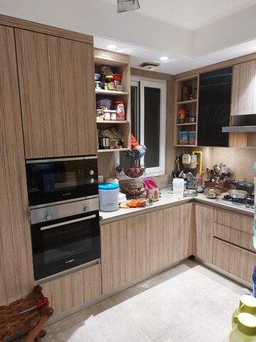 Kitchen in 4 BHK Builder Floor at East Of Kailash – for Rent