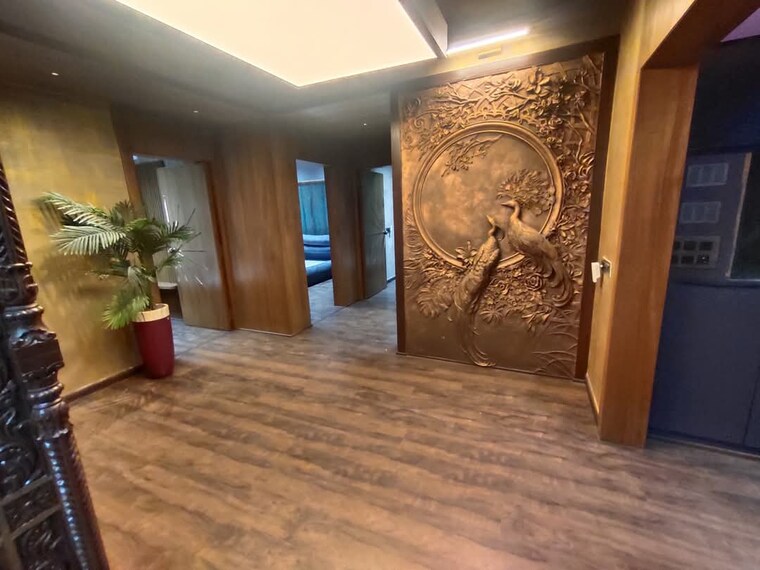 Living Room, jp-iscon-platinum 3 Bedroom 2285 Sq.Ft. Apartment In Bopal Ahmedabad 8647685