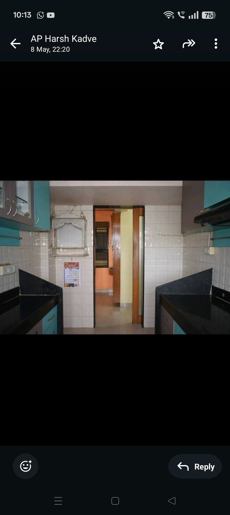 Master Bedroom, kamal-apartment-teen-hath-naka 2 Bedroom 700 Sq.Ft. Apartment In Louis Wadi Thane 8647706