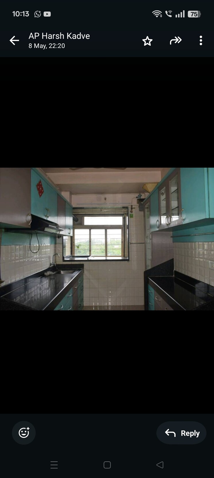 Kitchen, kamal-apartment-teen-hath-naka 2 Bedroom 700 Sq.Ft. Apartment In Louis Wadi Thane 8647706