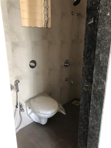 Bathroom in 1 BHK Apartment at KIPL Morya, Kasarvadavali – for Rent