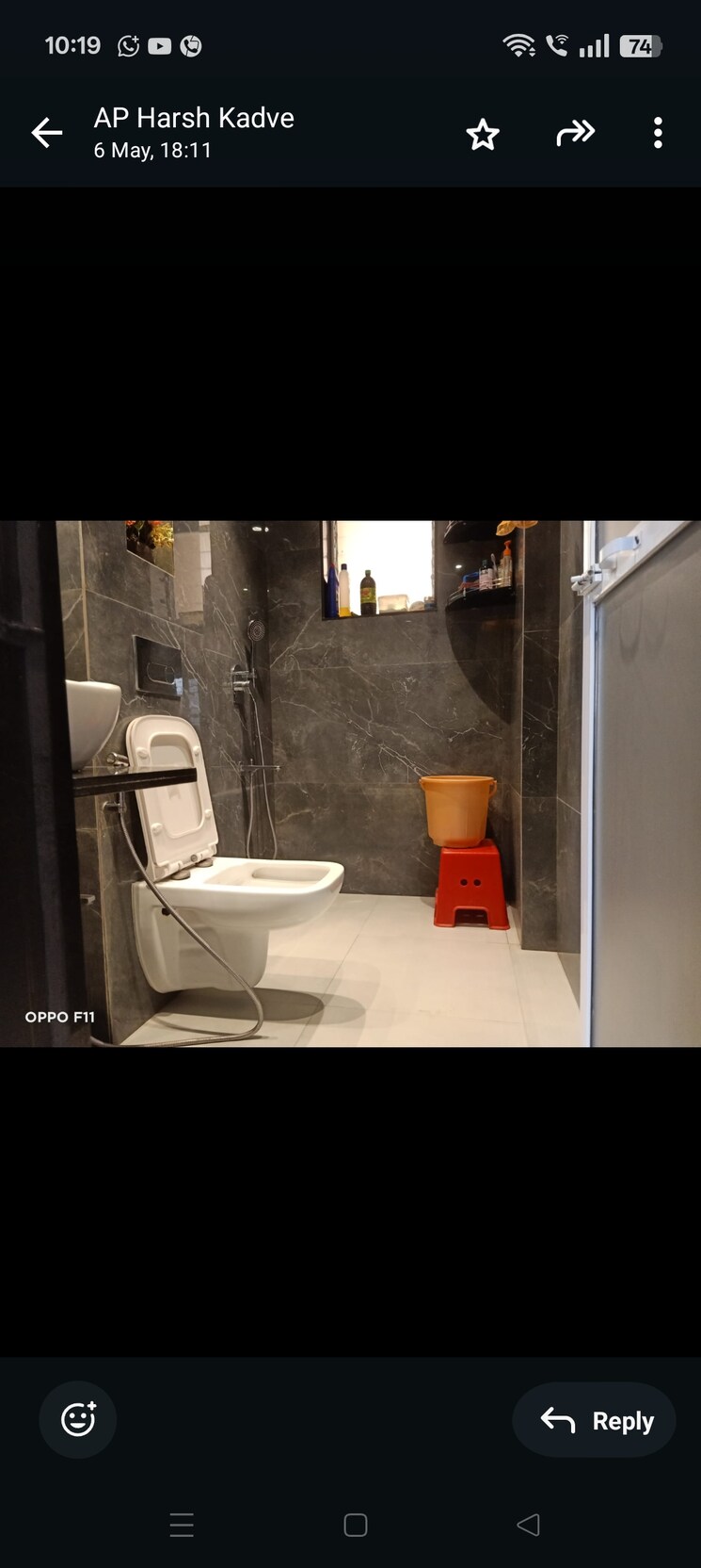 Bathroom, dss-mahavir-millennium 2 Bedroom 700 Sq.Ft. Apartment In Vasant Vihar Thane 8647721
