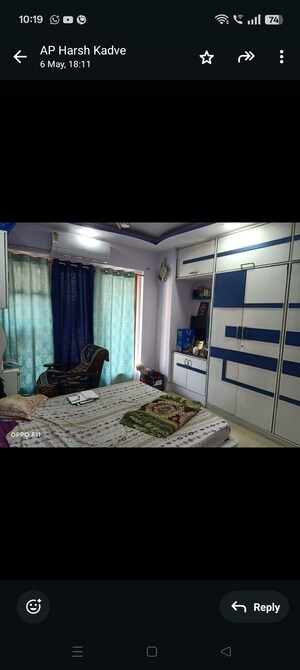 Bedroom in 2 BHK Apartment at Dss Mahavir Millennium, Vasant Vihar – for Sale