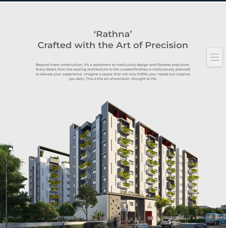 Exterior View, shilpa-rathna 3 Bedroom 1849 Sq.Ft. Apartment In Kasturi Nagar Bangalore 8647759