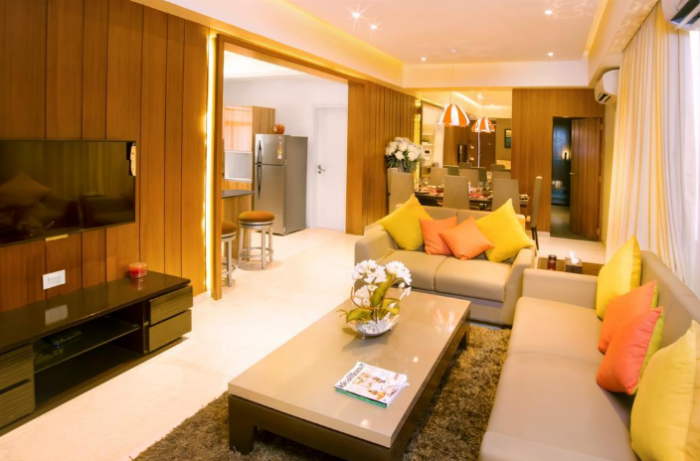 3 BHK + Servant Room 1680 Sq.Ft. Apartment in Gera Song Of Joy