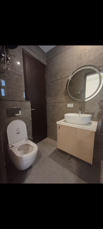 Bathroom in 3 BHK Builder Floor at Nehru Enclave – for Rent