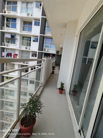 Balcony in 2 BHK Apartment at Sugee Atharva, Prabhadevi – for Rent