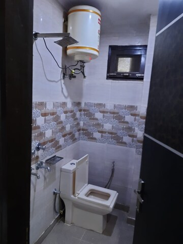 Bathroom in 2 BHK Builder Floor at Mahavir Enclave 1 – for Rent